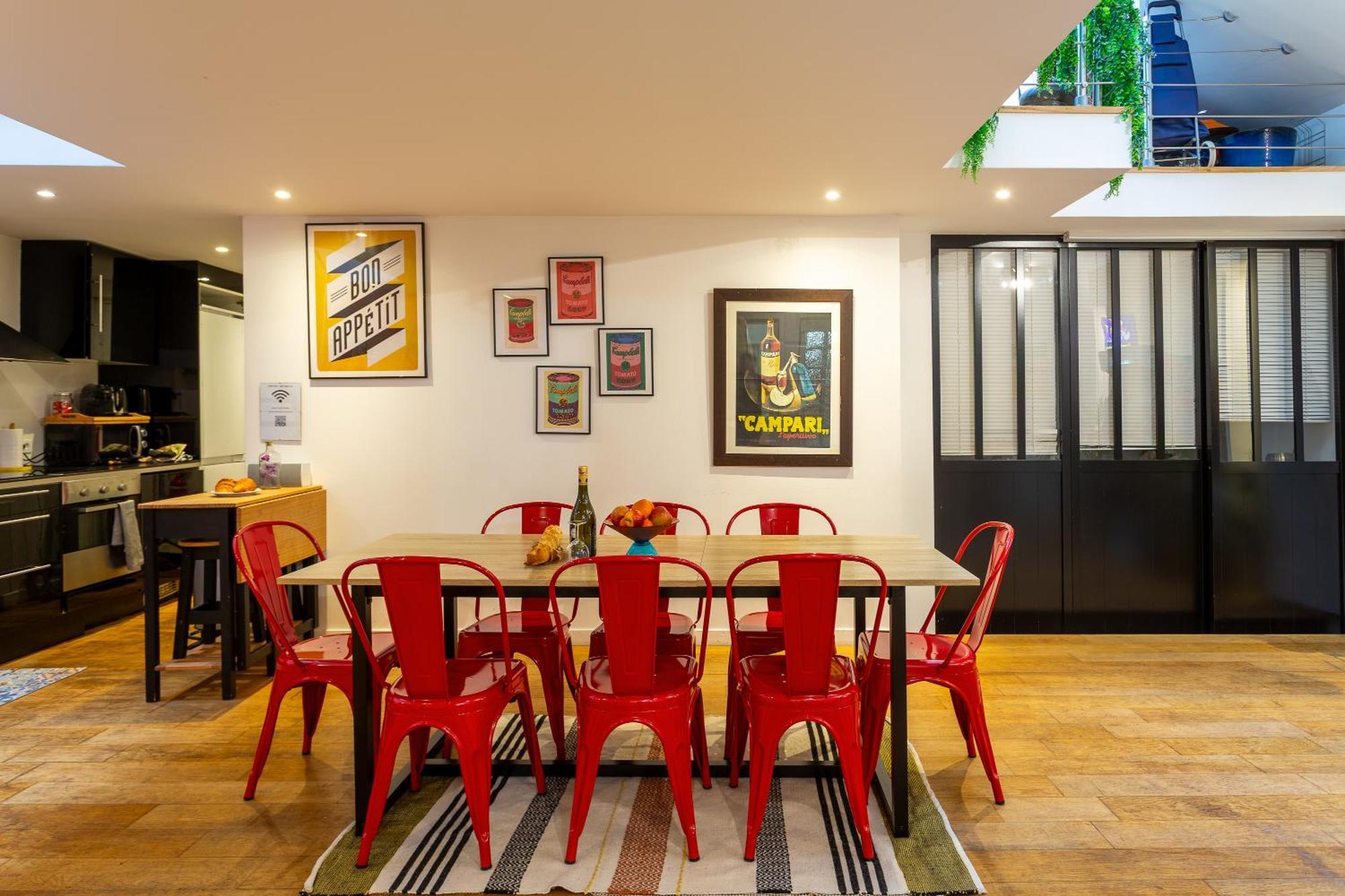 Loft Familial Au Coeur De Paris Avec Clim, Arcade Et Baby-Foot Proche Republique Et Canal St Martin Εξωτερικό φωτογραφία